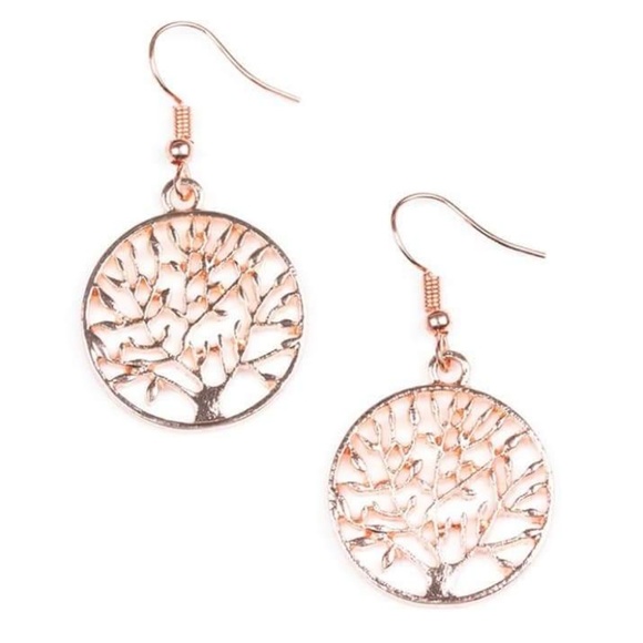 paparazzi Jewelry - Tree of life earrings
